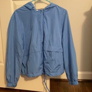 Divided Blue rain jacket / wind breaker
